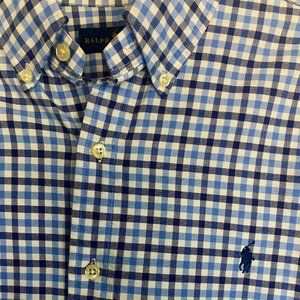Polo Ralph Lauren Plaid Poplin Stretch Shirt